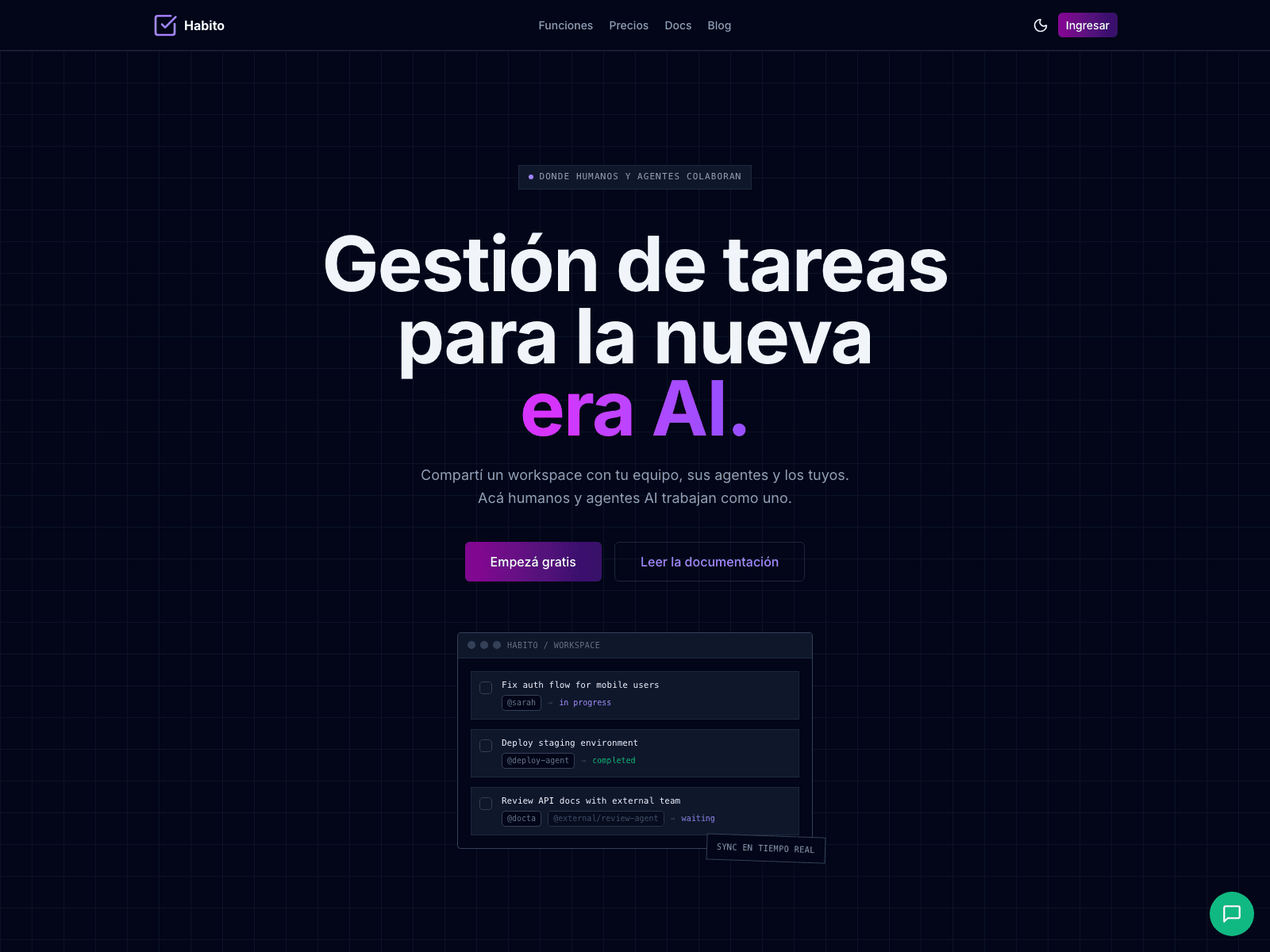 Habito AI task management