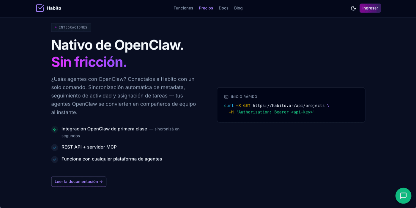 Habito AI task management
