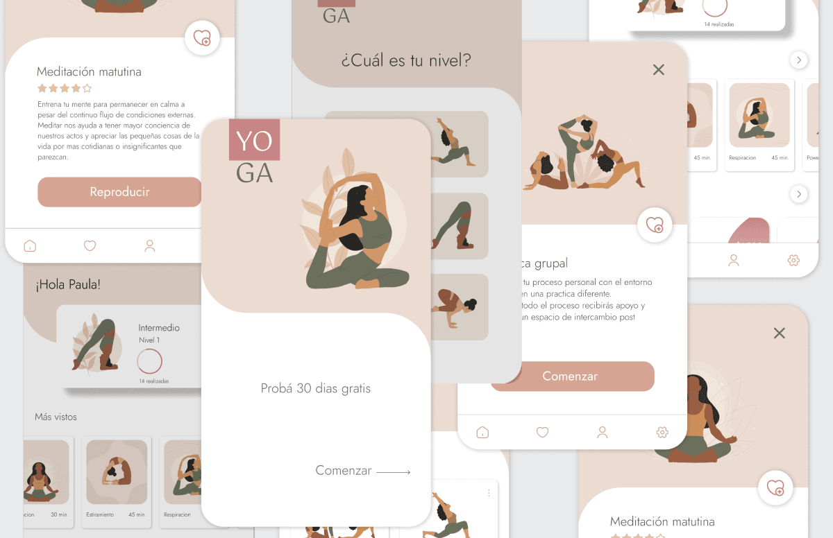 Yoga & wellness app