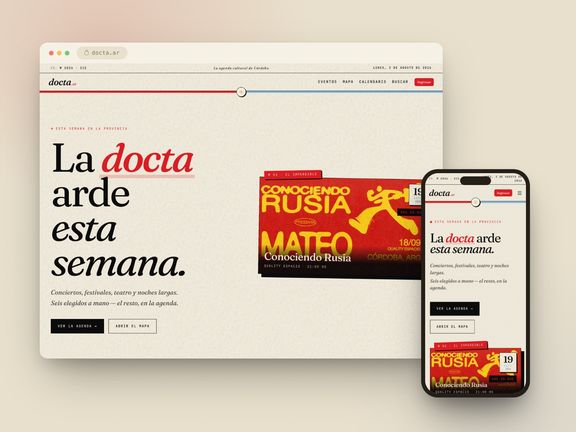 Docta — Córdoba Culture Agenda