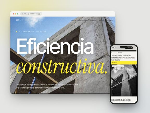 eF1 — Eficiencia Constructiva